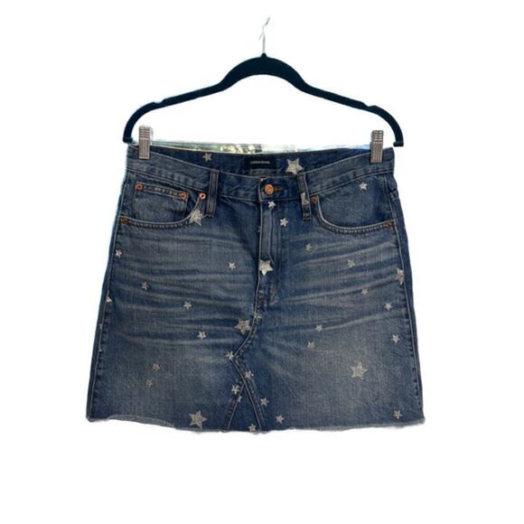 J. Crew Jeans Denim Star Mini Skirt - EUC - Picture 5 of 12